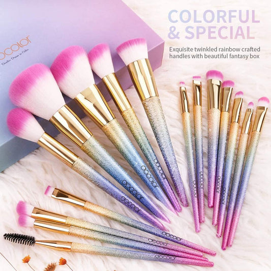 Makeup Brushes Set, Professional Make up Brushes with Gift Box, Foundation Eyebrow Concealer Eyeshadow Bronzer Blush Contour Powder Eyeline Lip Makeup Brush Set