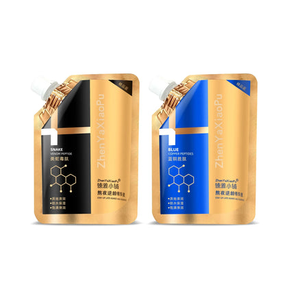 100Ml Blue Copper Peptide Facial Serum anti Wrinkle Fine Lines Snake Venom Peptide Essence