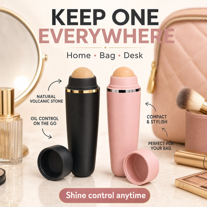 Revolutionary Face Oil Absorbent Volcanic Roller